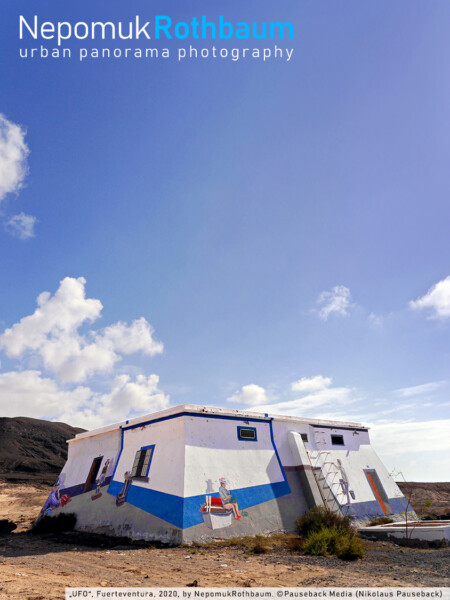 UFO, Fuerteventura 2019, by Nepomuk Rothbaum, © Pauseback Media UFO, Fuerteventura 2019, by Nepomuk Rothbaum, © Pauseback Media (Nikolaus Pauseback) 2019