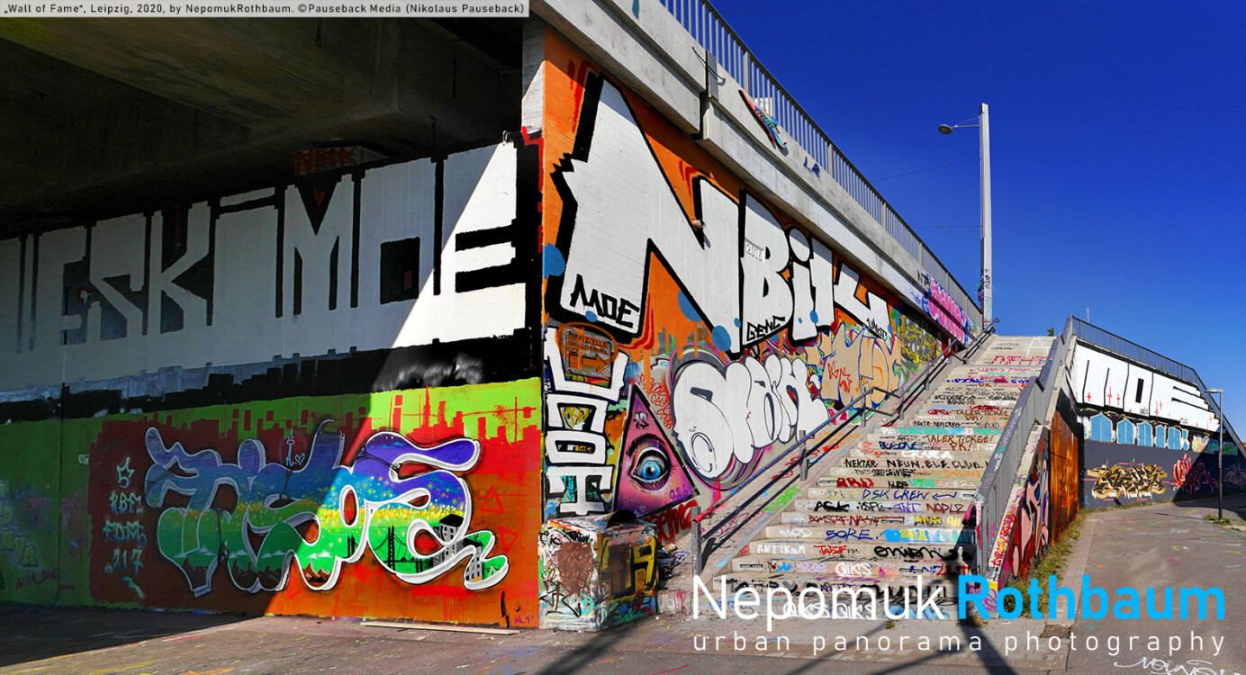 Wall of Fame, Leipzig 2020, by Nepomuk Rothbaum, © Pauseback Media 2020 Wall of Fame, Leipzig 2020, by Nepomuk Rothbaum, © Pauseback Media (Nikolaus Pauseback) 2020