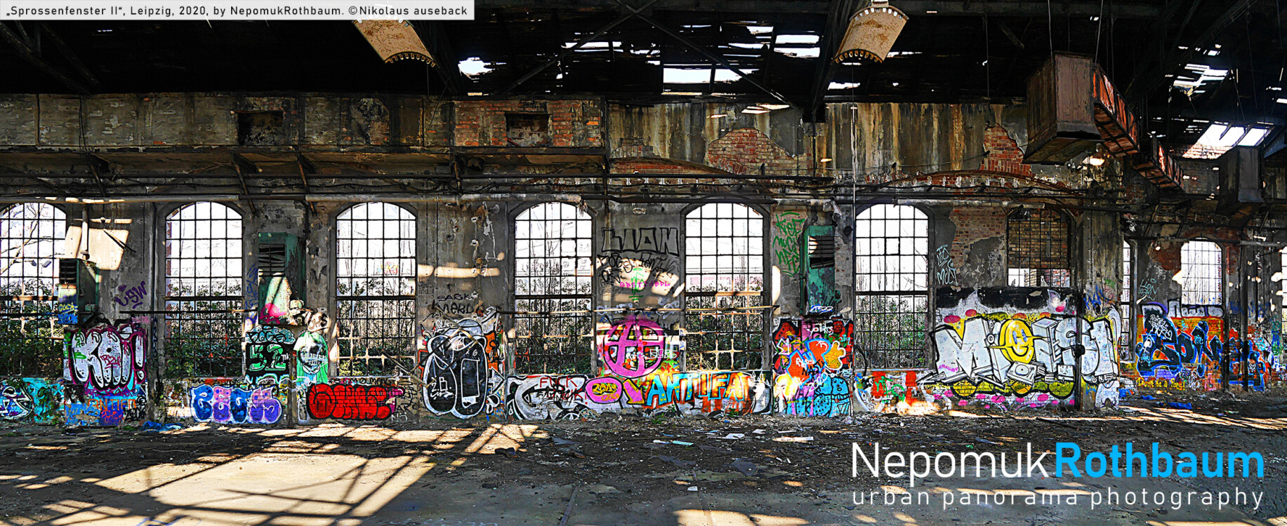 "Sprossenfenster II", Leipzig 2020, by Nepomuk Rothbaum, © Pauseback Media (Nikolaus Pauseback) 2020